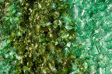 Crushed Glass Abstract - Waste 360x240